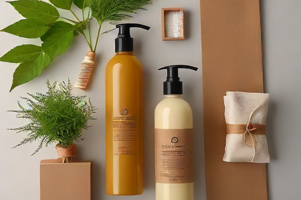“Flat lay of zero waste eco-friendly products including reusable bags, beeswax wraps, bamboo toothbrush, stainless steel water bottle, safety razor, and bar soap on a neutral background with a small green plant.”